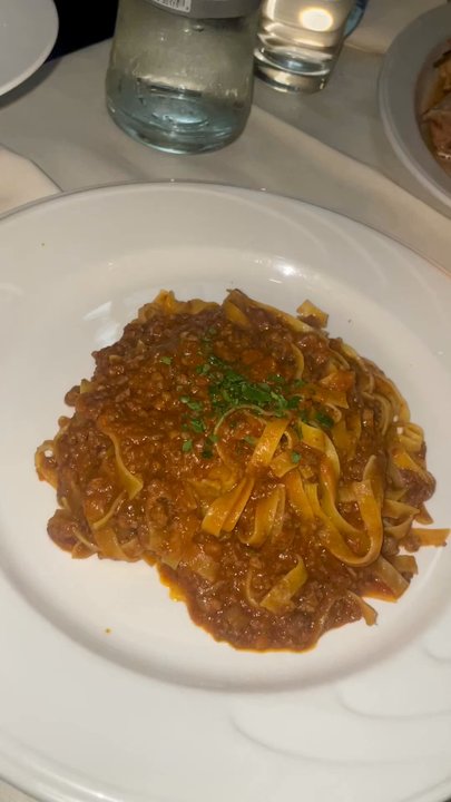 Il Poeta signature dishes Chitarra alla TeramanaGnocchi ai Quattro FormaggiAgnello Scottadito (Grilled Lamb Chops)